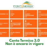 Conto Termico 3.0. Non è ancora in vigore