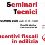 Gli incentivi fiscali in edilizia: seminario della Scuola di Formazione OIC